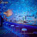 Surface commercial fashionable bar counter led bar table